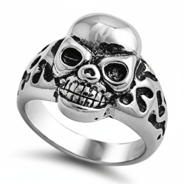 Stainless Steel Ring - Skull