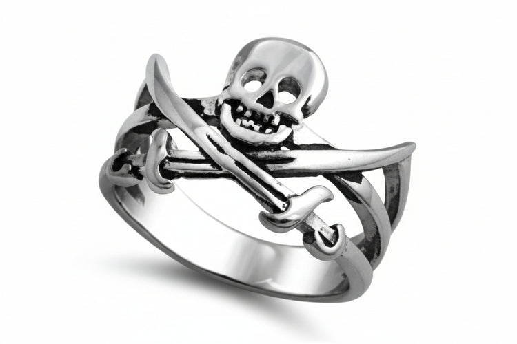 Stainless Steel Ring - Skull