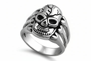 Stainless Steel Ring - Skull