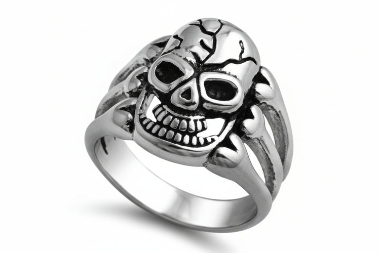 Stainless Steel Ring - Skull