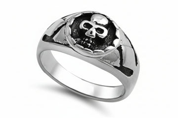 Stainless Steel Ring - Skull