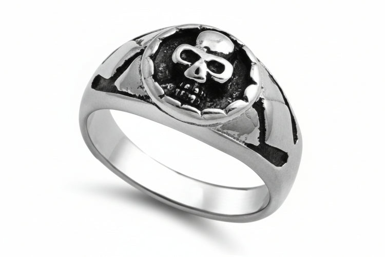 Stainless Steel Ring - Skull