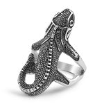 Stainless Steel Ring - Lizard