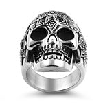 Stainless Steel Ring - Skull