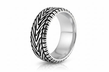 Stainless Steel Ring - Tire Ring