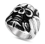 Stainless Steel Ring - Skull
