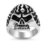 Stainless Steel Ring - Skull