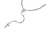 Stainless Steel Rosary Necklace