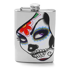 Stainless Steel Wine Hip Flask 8oz