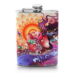 Stainless Steel Wine Hip Flask 8oz