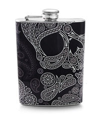 Stainless Steel Wine Hip Flask 8oz
