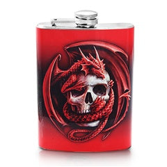 Stainless Steel Wine Hip Flask 8oz