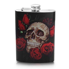 Stainless Steel Wine Hip Flask 8oz