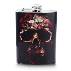 Stainless Steel Wine Hip Flask 8oz