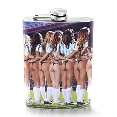 Stainless Steel Wine Hip Flask 8oz