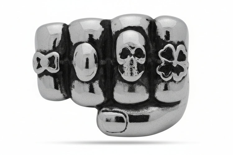 Stainless Steel Casting Ring - Fist Knuckle