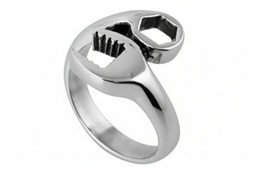 Stainless Steel Casting Ring - Wrench Design