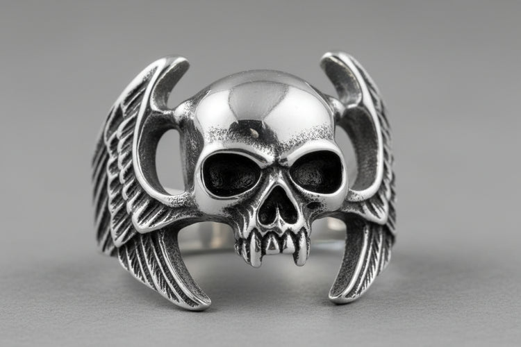 Stainless Steel Casting Ring Skull Destroyer