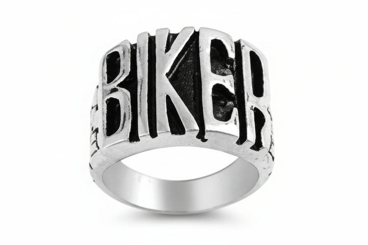 Stainless Steel Ring - BIKER