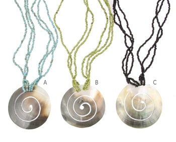 Shell and Bead Necklace