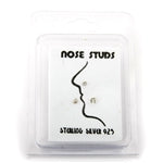 Lot of 20, 3pc. Star, Ball and Gem Sets 20g nose studs