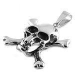 Steel Pendant - Skull