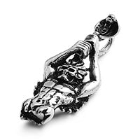 Stainless Steel Pendant - Skull