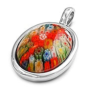 Murano Glass Pendant - Flower