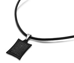 Stainless Steel Necklace - Latin Prayer