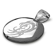 Stainless Steel Pendant - Tribal Design