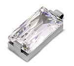 Stainless Steel Pendant - Bling CZ Pendant w/ Casting