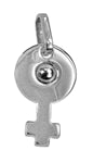 Stainless Steel Pendant - Female Sign