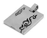 Stainless Steel Pendant - Tribal Design