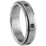 Stainless Steel Ring - Rivets