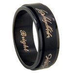 Stainless Steel - One Ring Black