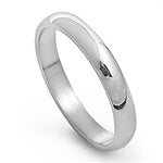 Stainless Steel Ring - Wedding Band 4mm
