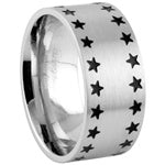 Stainless Steel Ring - Stars All Around