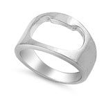 Stainless Steel Ring - Bottle Opener