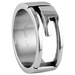 Stainless Steel Ring - Open Cut
