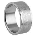 Stainless Steel Ring - Brushed Celtic