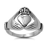 Stainless Steel Ring - Claddagh