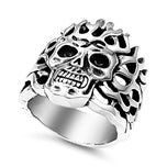Stainless Steel Ring - Skull