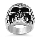 Stainless Steel Ring - Skull