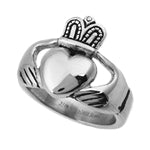 Stainless Steel Ring - Claddagh
