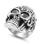 Stainless Steel Ring - Skull
