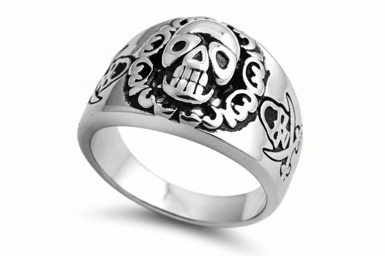 Stainless Steel Ring - Skull