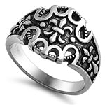 Stainless Steel Ring - Fleur De Lise