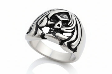 Stainless Steel Ring - Skull