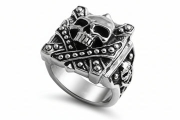 Stainless Steel Ring - Skull