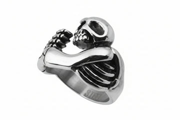 Stainless Steel Ring - Skull